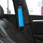 MIRKOO Car Seat Belt Cover Pad, 4-Pack Soft Car Safety Seat Belt Strap Shoulder Pad for Adults and Children, Suitable for Car Seat Belt, Backpack, Shoulder Bag, Laptop Computer Bag (Blue-4P)