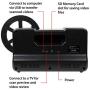 Magnasonic Super 8/8mm Film Scanner, Converts Film into Digital Video, Vibrant 2.3'' Screen, Digitize and View 3'', 5'' and 7'' Super 8/8mm Movie Reels (FS81)