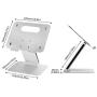 SKYZONAL Aluminum Notebook Desktop Stand Height Adjustable Laptop Stand for Computer PC Notebook MacBook Ipad