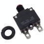Yoiilnz 2Pcs 125-250VAC 32VDC Push Button Circuit Breaker 15Amp Thermal Overload Protector Manual Reset Thermal Circuit Breaker 15A Fuse