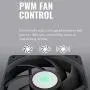Cooler Master SickleFlow 120 V2 All-Black 120mm Square Frame Fan with Air Balance Curve Blade Design, Sealed Bearing, PWM Control for Computer Case & Liquid Radiator Cooler Master SickleFlow 120 V2 All-Black 120mm Square Frame Fan with Air Balance Curve Blade Design, Sealed Bearing, PWM Control for Computer Case & Liquid Radiator