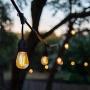 10 Pack-LED S14 Replacement Bulbs, LED Filament Bulb, 2W(20W Equivalent), Fits for Outdoor String Lights/Patio Lights, Warm 2700K, Dimmable, E26 Standard Screw Base, Clear Glass (2W-10 Pack)