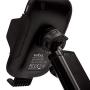 Veho TA-8 Universal in-car Smartphone Cradle/Holder with Qi Wireless Charging | Auto Sensing Open/Close Clasp System | windscreen Suction Cup & air Vent Fixing Mount(s) | Designed in UK | VAA-014-TA8