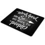 Smooffly Gaming Mouse Pad Custom,Work Hard and Be Nice to People Motivational Sign Inspirational Quote Mouse Pad Motivational Quotes for Work