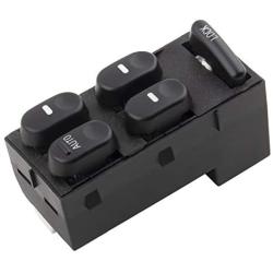 BOXI Driver Side Master Power Window Switch for 1997 1998 1999 2000 2001 2002 2003 2004 2005 Buick Century Buick Regal (Replaces 10433029 19244641)