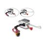 Car Switch Cluster Turn Signals & Hazard Light Column Mount Stalks Retro Chrome