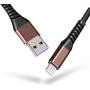 (2pack) iPhone Charger 3ft for Apple MFi Certified, Lightning Cable 3 feet Charging Cables, Fast iPhone USB Cord for iPhone 11/11Pro/11Max/ X/XS/XR/XS Max/8/7/6/5S/SE/iPad Mini Air (Brown)