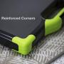 Officemate OIC Carry All Clipboard Storage Box, Letter/Legal Size, Black & Green (83325)