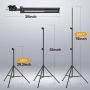 Yesker Softbox Photography Lighting Kit Continuous Photo Studio Equipment with 20x28 inch Reflector and 2 x E27 Socket 5500K Bulbs for Portraits Fashion Filming and Product Shooting