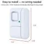 GE Personal Security Window/Door, 12-Pack, DIY Protection, Burglar Alert, Magnetic Sensor, Off/Chime/Alarm, Easy Installation, Ideal for Home, Garage, Apartment, Dorm, RV and Office, 45989, White GE Personal Security Window/Door, 12-Pack, DIY Protection, Burglar Alert, Magnetic Sensor, Off/Chime/Alarm, Easy Installation, Ideal for Home, Garage, Apartment, Dorm, RV and Office, 45989, White