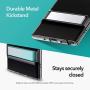 ESR Metal Kickstand Case Compatible with Samsung Galaxy Note 20 Ultra (6.9-Inch) [Vertical and Horizontal Stand] [Reinforced Drop Protection] – Translucent Black