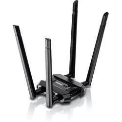 TRENDnet AC1900 High Power Dual Band Wireless USB Adapter, TEW-809UB, Increase Extend WiFi Wireless Coverage, High Gain Antennas, Stream 4K HD Video, USB 3.0 to USB Type A, Windows/Mac OS Compatible