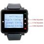Retekess T128 Restaurant Pager System,Nurse Call System,Beep,Max 500,Customize,Wide Coverage,5 1-Key Waterproof Call Button for Waiter,Staff,Caregiver