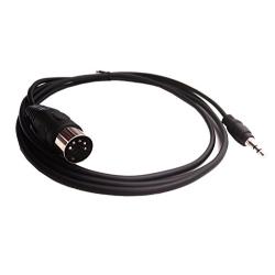 5-Pin DIN-Male Cable, 5 Pin Din to 3.5mm(1/8in) TRS Stereo Male Jack Stereo Audio Cable forB & O System Playing The Electronic Musical Instrument Signal Output 1.5m (5 feet,3.5M-5 DIN M)
