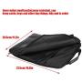 Portable Fireproof Briefcase Waterproof Document Bag Safe Protection Storage Organizer for Computer Jewelry Money Passport
