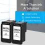 Palmtree Remanufactured Ink Cartridge Replacement for Canon PG-245XL CL-246XL PG-243 CL-244 Used with Pixma MX492 MX490 MG2420 MG2520 MG2522 MG2920 MG2922 MG3022 MG3029(1 Black, 1 Tri-Color)