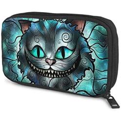 Hxuedan Cheshire Cat The Data Cable Storage Bag is A Portable and Independent Design SuitableVFor Travelers to Place The Data Cable, Earphone and Electronic Product Data Cable Storage Bag