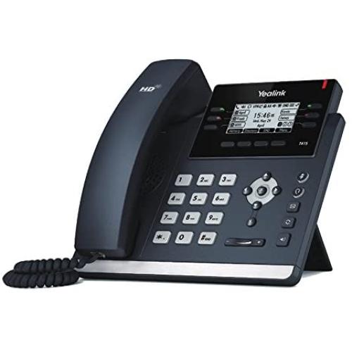 Yealink SIP-T41S-SFB Skype for Business, Ultra-Elegant IP Phone 2.7'' 192x64-pixel Graphical LCD
