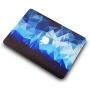 KECC Laptop Case Compatible with MacBook Pro 13'' (2021/2020/2019/2018/2017/2016) Plastic Hard Shell Cover A2338 M1 A2289 A2251 A2159 A1989 A1706 A1708 Touch Bar (Blue Diamond)