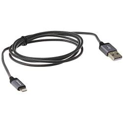 Verbatim Sync/Charge Lightning Data Transfer Cable, black, Black - 47''