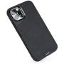 Mous - Protective Case for iPhone 12 Pro Max - Limitless 3.0 - Black Leather - No Screen Protector