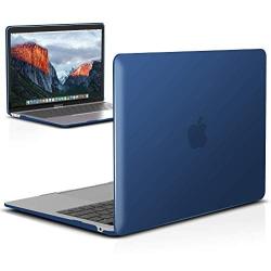 IBENZER New 2020 MacBook Air 13 inch Case M1 A2337 A2179 A1932, Plastic Hard Shell Case for Apple Mac Air 13 Retina Display with Touch ID (2018-2020), Navy Blue, MMA-T13NVBL