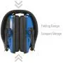 Howard Leight by Honeywell Impact Sport Sound Amplification Electronic Shooting Earmuff, Real Blue
