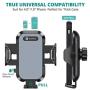Ultra Stable Car Phone Mount, VICSEED NEWEST CD Slot & Air Vent Universal Cell Phone Holder for Car, Fit for iPhone 12 11 Pro Max SE Xs Xr X 9 8 7 Plus, Galaxy Note 10 S20 S20+ S10+ S10 Google LG Etc.