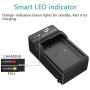 EN-EL14 EN EL14a Battery Charger, LP Charger Compatible with Nikon D3500, D5600, D3300, D5100, D5500, D3100, D3200, D5200, D5300, D3400, DF, Coolpix P7000, P7100, P7700, P7800 Cameras & More