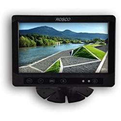 Heavy Duty Rear View Backup Camera System Complete with 7-inch Color Monitor, Weatherproof Camera, 65 ft. Harness