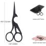 BIHRTC 4.5 Inch Mini Embroidery Scissors Cross Stitch Scissors Stainless Steel Sharp Sewing Craft Scissors DIY Tools Shears Scissors for Thread Needlework Art Work and Everyday Use