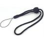 YOUOWO 5 Pack Nylon Lanyards for USB Flash Drive Cell Phone Key iPod Mp3 mp4 ID Card Badge and Other Small Electronic Devices Phone Charms (Black)