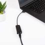 Cable Matters USB to Ethernet Adapter Supporting 10/100 Mbps Ethernet Network in Black