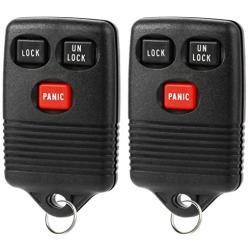 Key Fob Keyless Entry Remote fits 1993-1997 Ford (GQ43VT4T), Set of 2