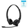 Global Teck Bundle Sennheiser EPOS Bluetooth Office Headset with Microphone, MB PRO2 ML Headset, Skype for Business, Microsoft Teams, for Demanding Professionals That Need Excellent PC/Mobile Audio
