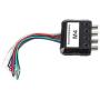 Acouto 4-channel car audio, Car Stereo Subwoofer 4 Channel High to Low Audio Converter with Power Amplifier Control Wire