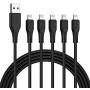 iPhone Charger Cable 3FT 5Pack,Lightning Cable 3 Foot Cord Sync USB Fast Charging Cord Compatible with iPhone 11/11 Pro/Pro Max/SE/X/XS Max/XR/8/8 Plus/7/7 Plus/iPad(Black) iPhone Charger Cable 3FT 5Pack,Lightning Cable 3 Foot Cord Sync USB Fast Charging Cord Compatible with iPhone 11/11 Pro/Pro Max/SE/X/XS Max/XR/8/8 Plus/7/7 Plus/iPad(Black)