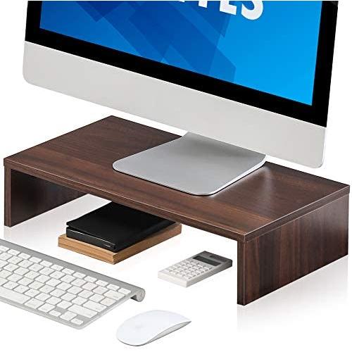 FITUEYES Computer Monitor Riser Laptop Desktop Stand for Monitors DT104203WB