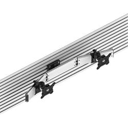 Cotytech Dual VESA Mount for Slatwall Quick Release w/Low Profile