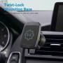 Magnetic Phone Car Mount, WixGear Universal Twist-Lock Air Vent Magnetic Car Phone Mount Holder, Phone Holder for Car Compatible with Cell Phones with Swift-Snap