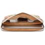 KAYOND Canvas Water-Resistant for 11-11.6 Inch Laptop Sleeve Case Bag (11-11.6 Inches, Forest Series White)