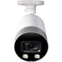 4K Ultra HD Analog Active Deterrence Add-on Security Bullet Camera with Color Night Vision