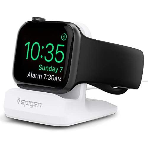 Spigen S350 Designed for Apple Watch Stand for 44mm/40mm Series 6/SE/5/4 and 42mm/38mm Series 3/2/1 - White