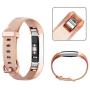 Pack 3 Replacement Band Compatible for Fitbit Alta Bands/Fitbit Alta HR Bands, Adjustable Replacement Soft Silicone Sport Bands for Woman and Men (Large, Black+Grey+Rose Gold)