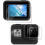 Deyard Screen Protector for GoPro Hero 8, Ultra Clear Tempered Glass Screen Protector + Tempered Glass Lens Protector + HD Front Display Lens Protector Compatible with GoPro Hero 8 Black - 6 pcs