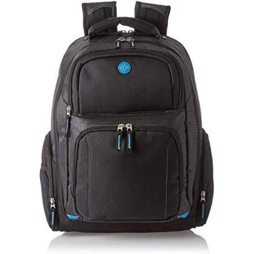 Zoom Checkpoint-Friendly 15'' Laptop Computer Backpack Bag Black