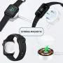 Watch Charger,Wireless Portable Watch Charger, Watch Charging Cable for Watch Series 6 5 4 3 2 1 - White