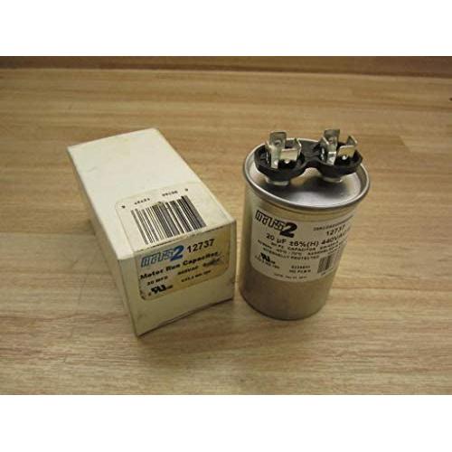 Motor Run Capacitor Round 20 uf MFD 440 Volt VAC 12737