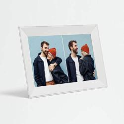 Aura Carver Smart Digital Picture Frame 10.1 Inch HD WiFi Cloud Digital Frame Free Unlimited Storage Easy Setup to Send Photos Remotely Via App More Secure Than Email