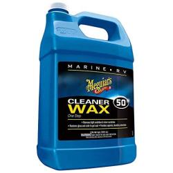 Meguiars M5001 Marine/RV One Step Cleaner Wax, 1 gallon